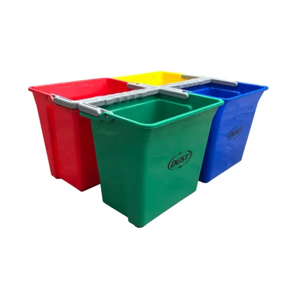 Cubetas sanitizantes de 6 litros Dust 1 Cubetas sanitizantes de 6 litros Dust