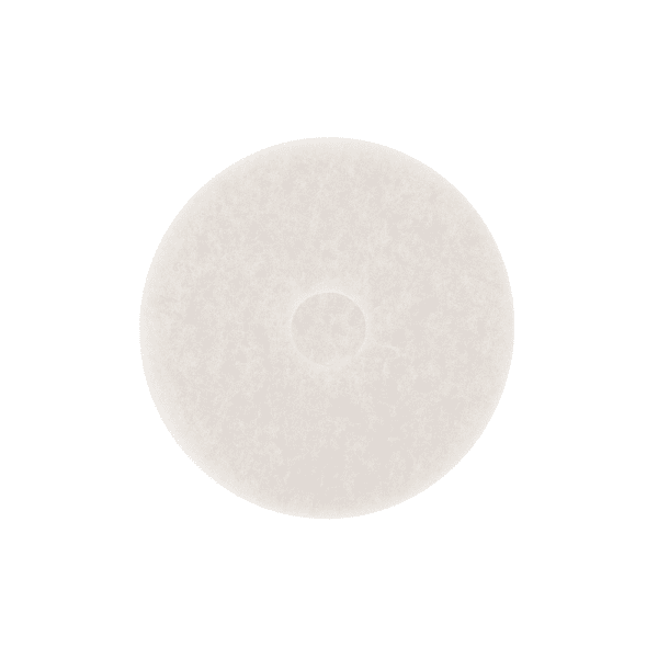 Disco Blanco para el mantenimiento de pisos 1 disco blanco