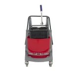 Cubeta doble de 30 litros con exprimidor DUST 5 Cubeta doble de 30 litros con exprimidor DUST - Imagen 5