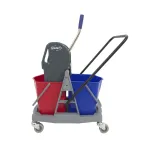 Cubeta doble de 30 litros con exprimidor DUST 2 Cubeta doble de 30 litros con exprimidor DUST - Imagen 2