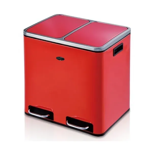 Bote doble de 30 litros con pedal de 30 litros DUST 1 Bote doble de 30 litros