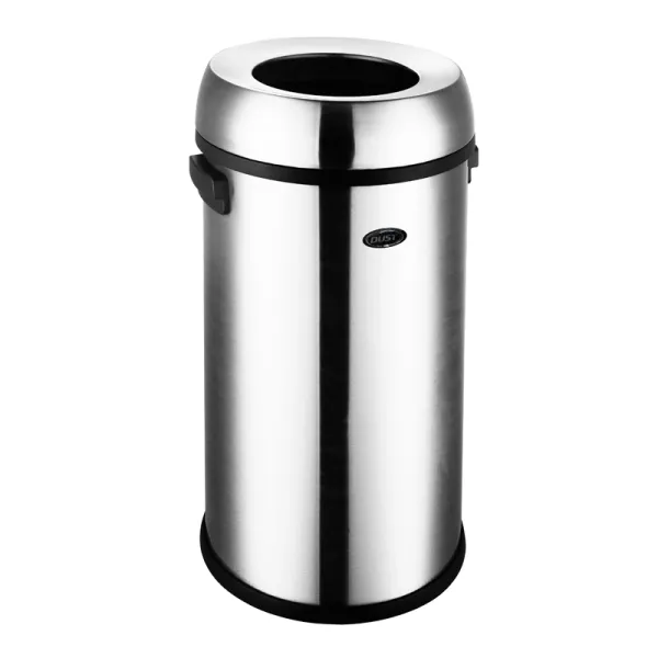 Bote de 65 litros con tapa embudo en acero inoxidable DUST 1 Bote con tapa embudo de 65 litros
