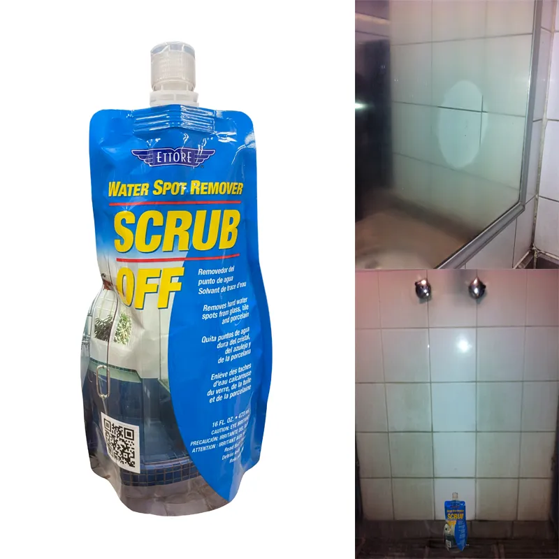 Scrub Off de Ettore 1 Scrub Off, quita manchas de vidrios