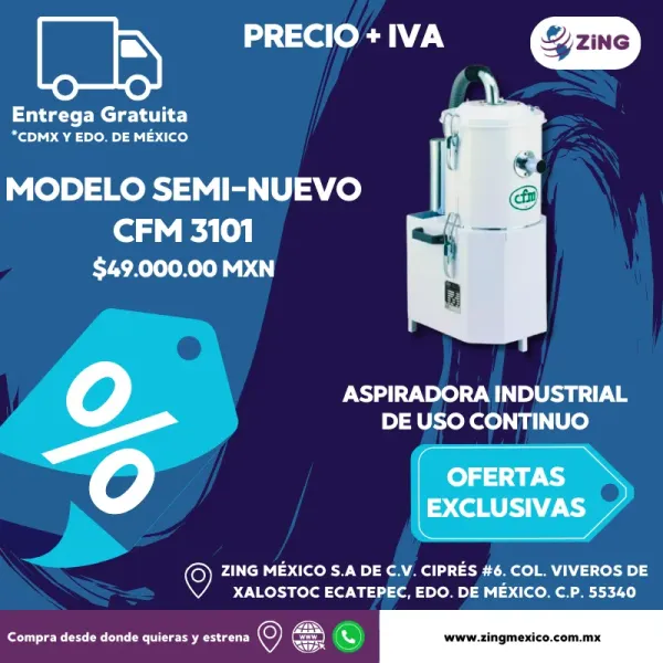 Aspiradora CFM 3101 1 Aspiradora CFM 3101